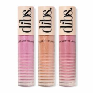 DIBS Beauty Glossy Balm • Rock Candy • Kiss Me Quick • Effortless Pink • NIB